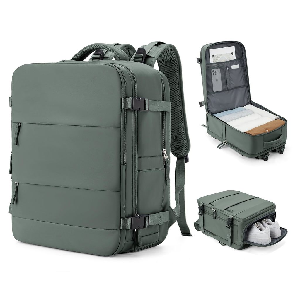 Large Travel Backpack Carry On for Women Man Waterproof Gym Backpack Mochila🥰